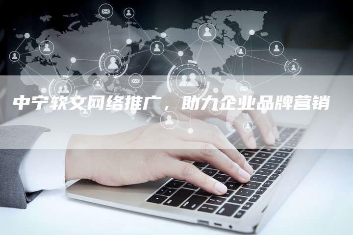 中宁软文网络推广，助力企业品牌营销